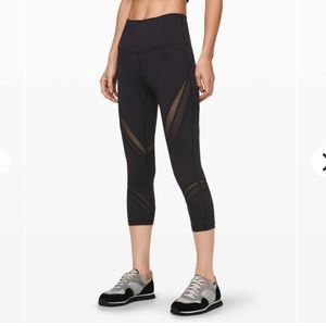Lululemon Wunder Under High-Rise Crop 21" *Mesh